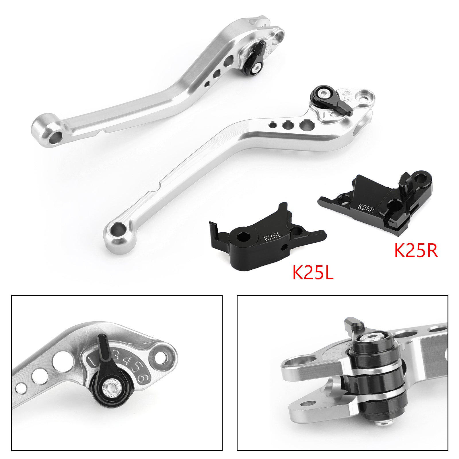 Before 2019 KTM 790 Duk Long Clutch Brake Lever Silver