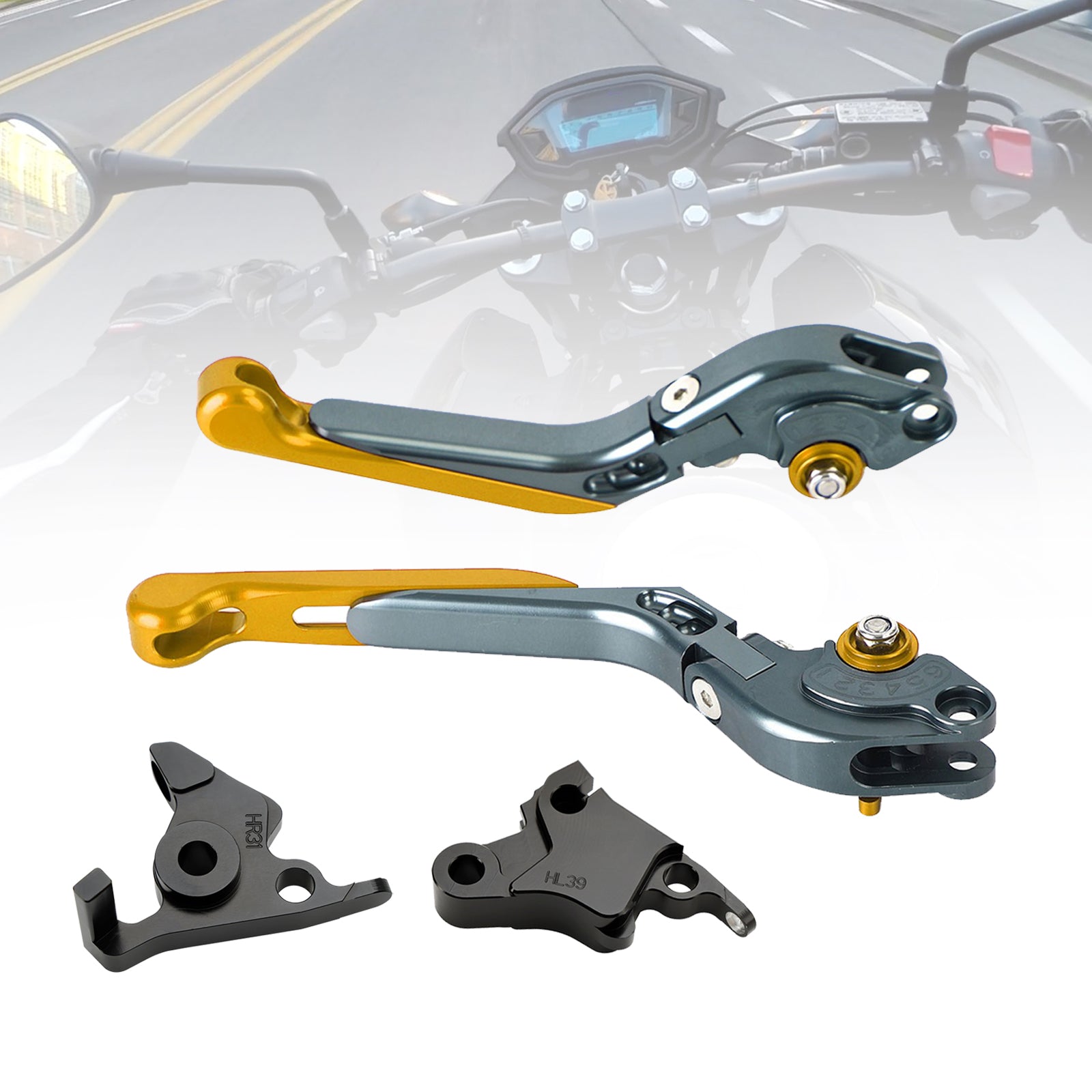 23-24 CFMOTO 450SS 450SR 21-23 450NK Adjustable Clutch Brake Lever