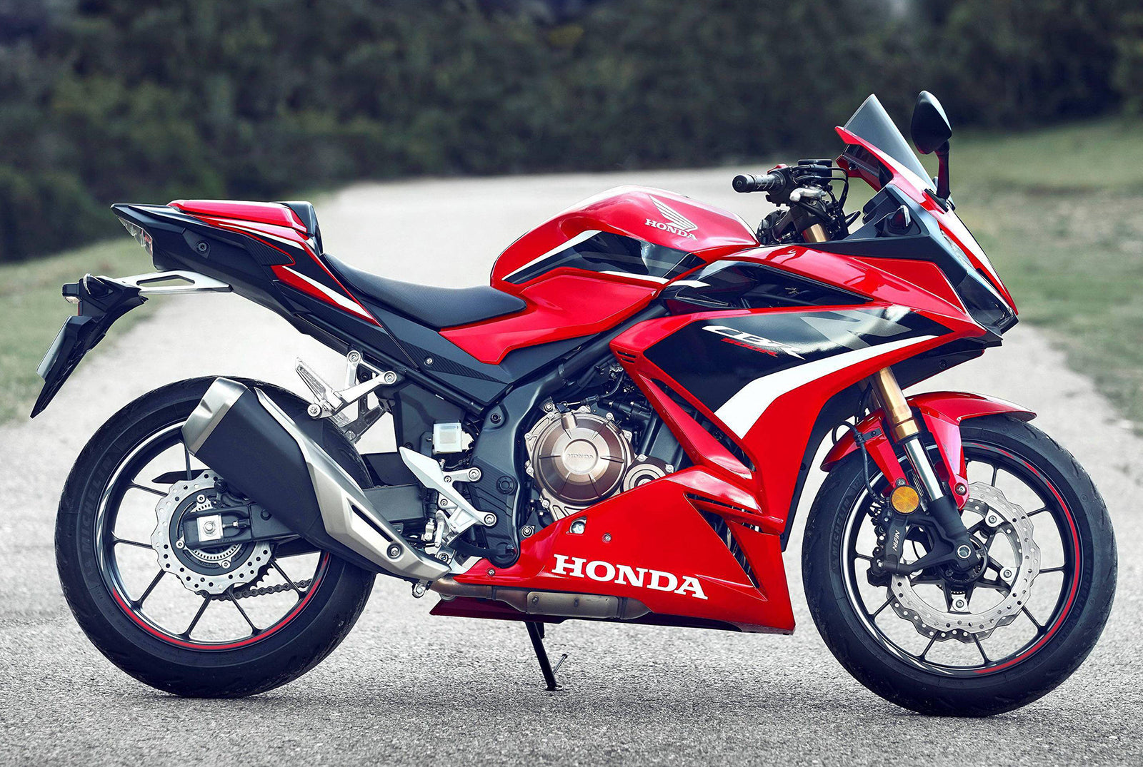 Amotopart 2019-2021 CBR500R Honda Red&Black Fairing Kit