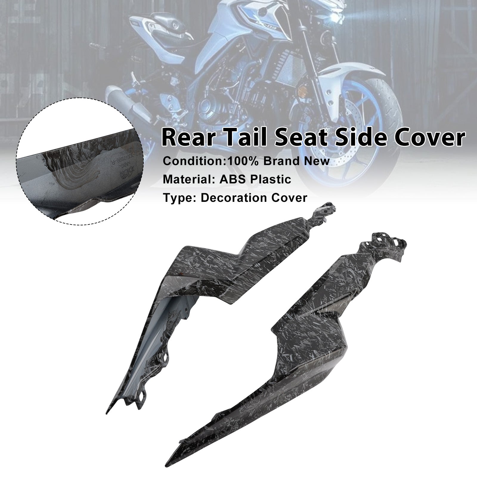 2025-2026 Yamaha YZF-R3 R25 MT-03 Rear Tail Seat Side Cover Fairing