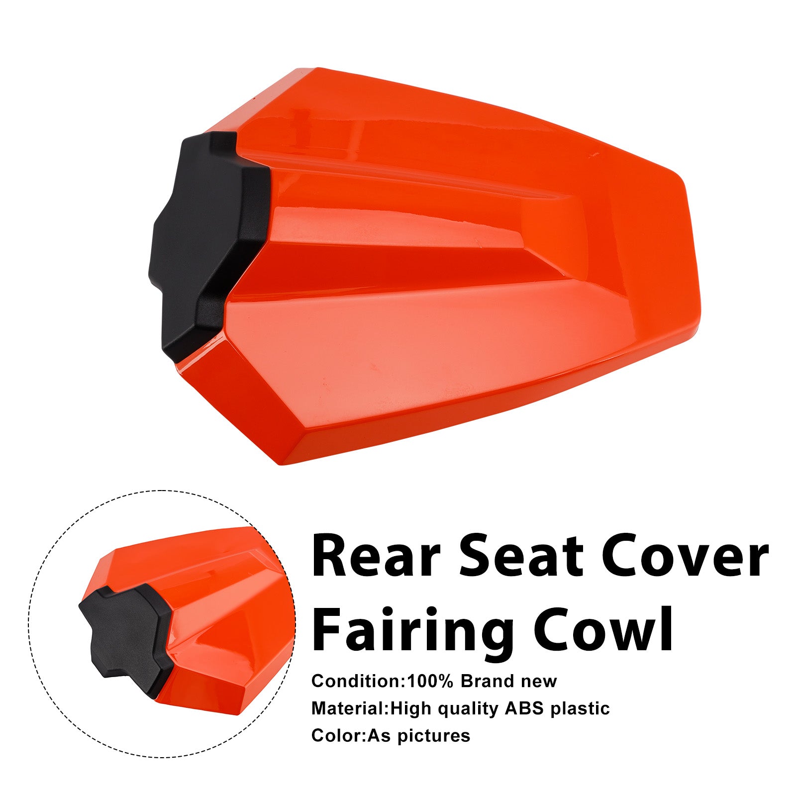 2024-2025 Duke 990 Rear Pillion Seat Cover Fairing Cowl