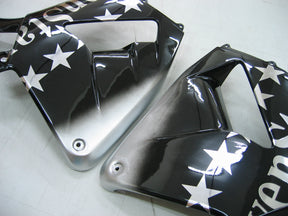 Amotopart 2005-2006 Honda CBR600RR Black&Silver Accent Fairing Kit