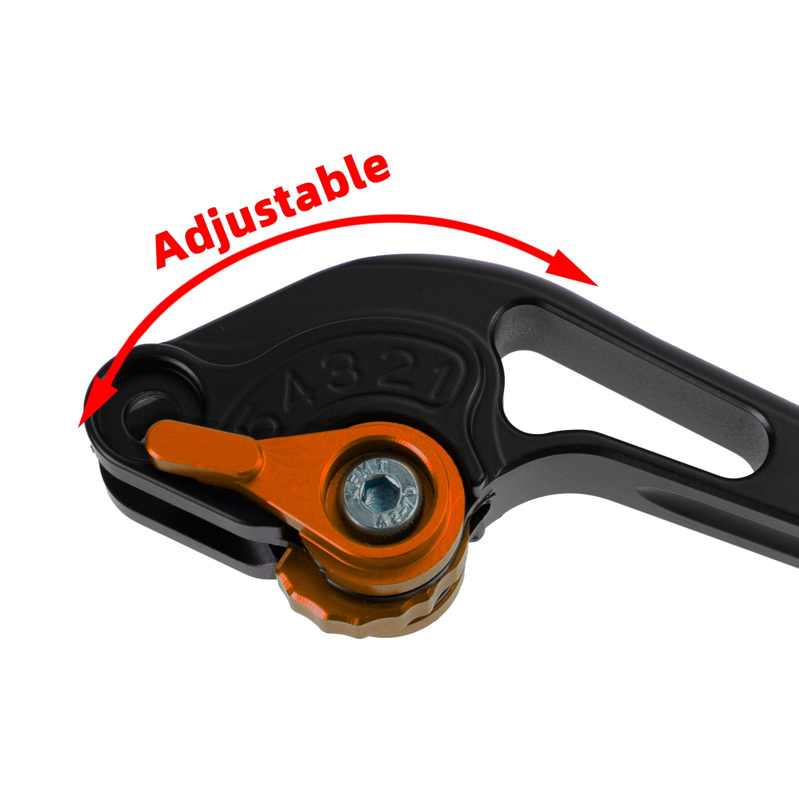 Suzuki GSF650 GSXR1300 DL1000 Oranje NIEUW Korte koppelingsremhendel