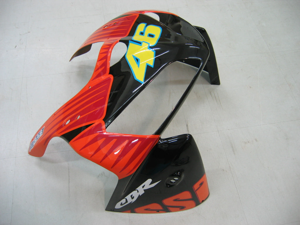 Amotopart 2005–2006 Honda CBR600RR Gelb-Rotes Verkleidungsset