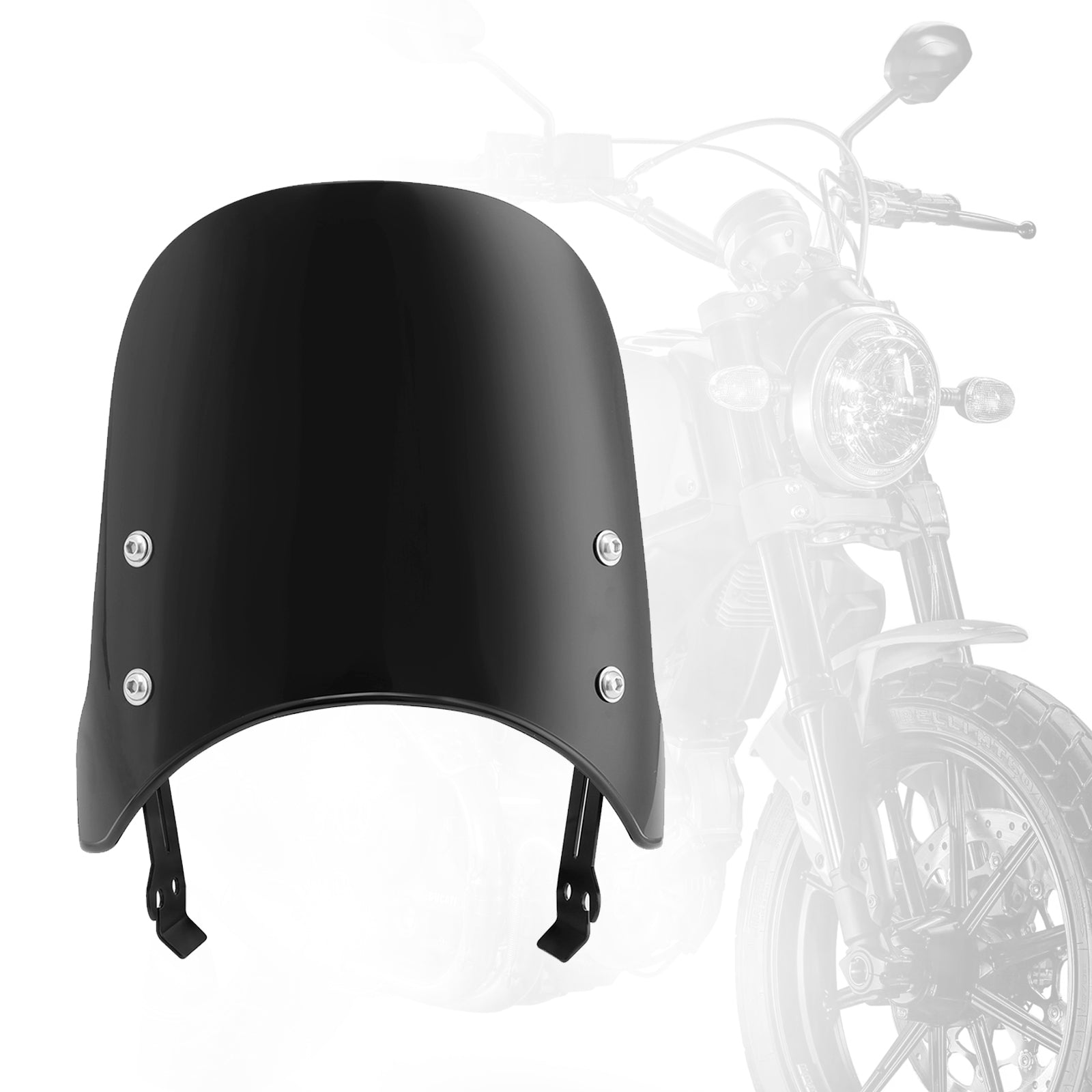 Parabrezza parabrezza adatto per DUCATI Scrambler 800 400 2015-2022