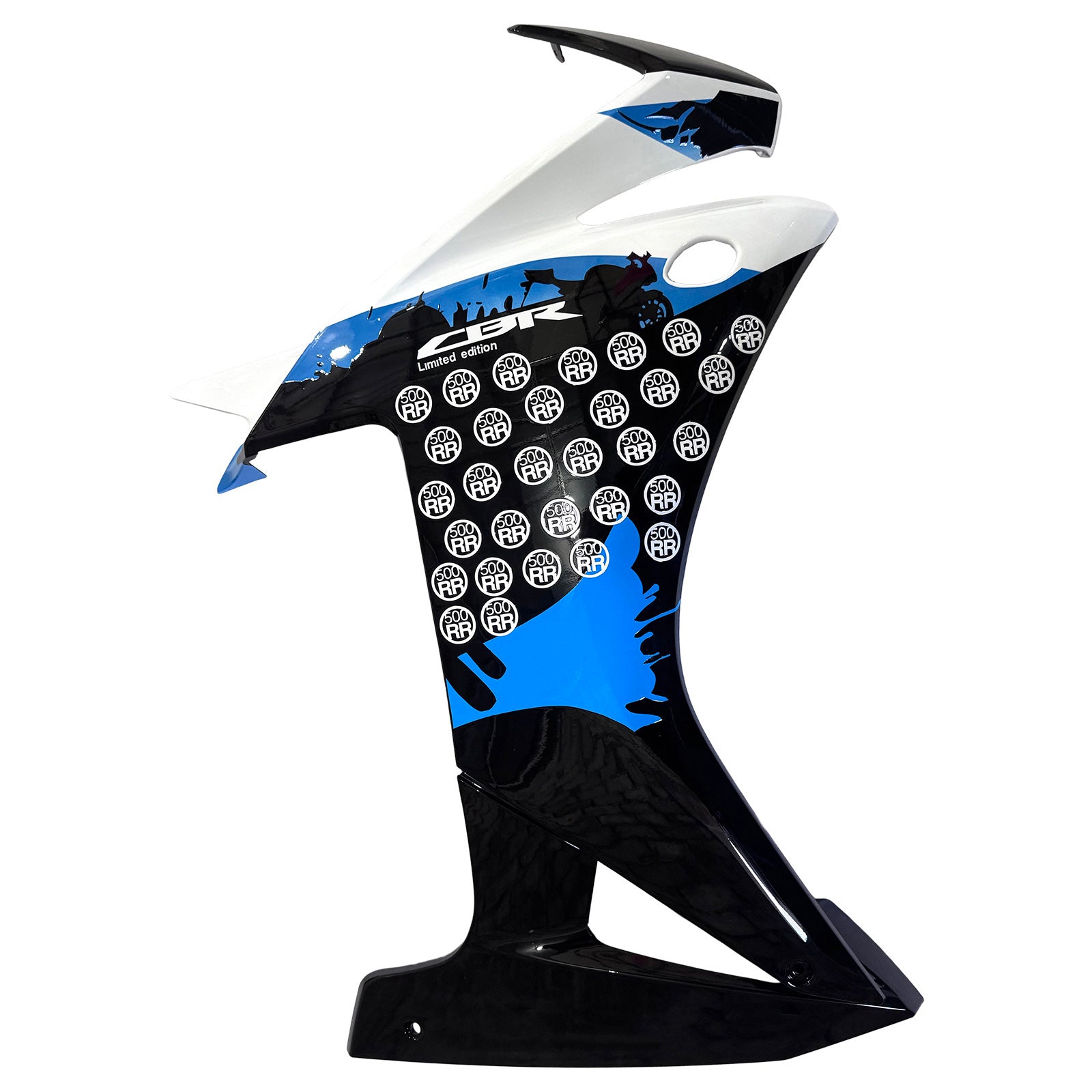Amotopart 2013-2015 Honda CBR500R Black Blue Fairing Kit