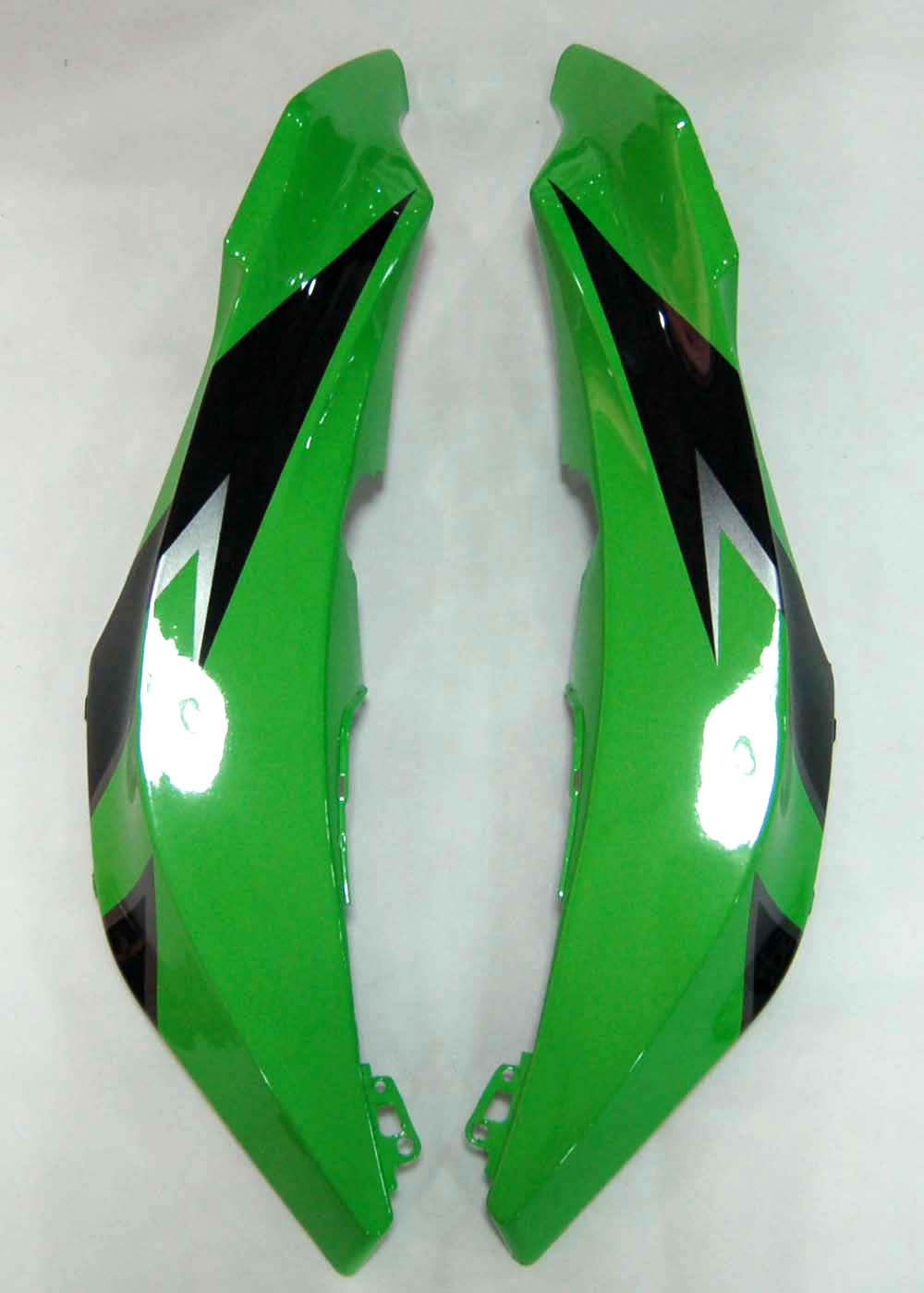 Amotopart 2009–2012 Honda CBR600RR Grün-Schwarz-Verkleidungsset