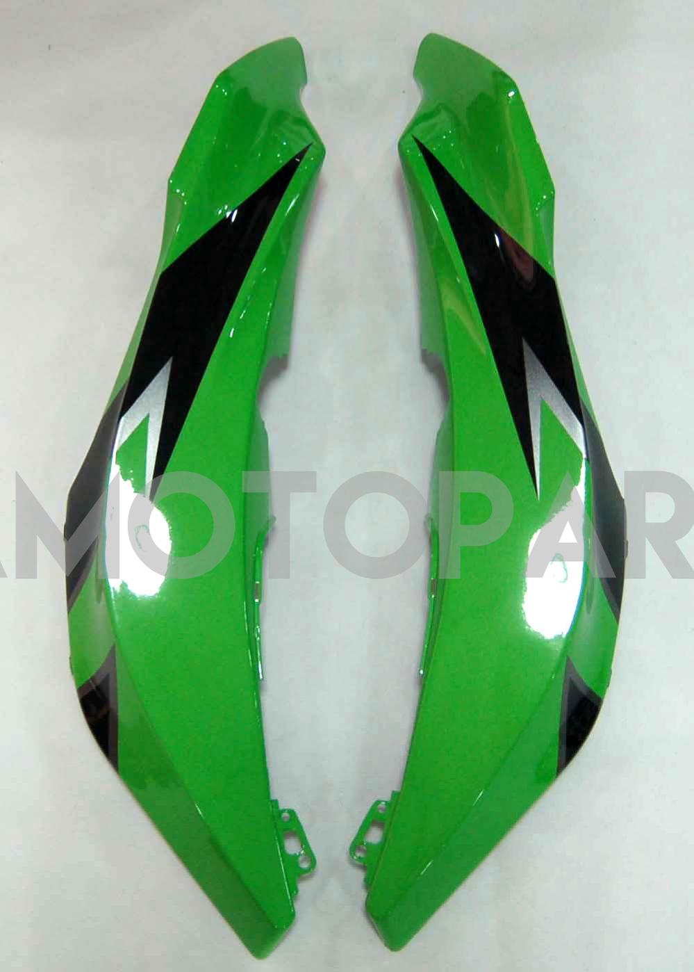 Amotopart 2009-2012 ホンダ CBR600RR グリーン&ブラック フェアリングキット