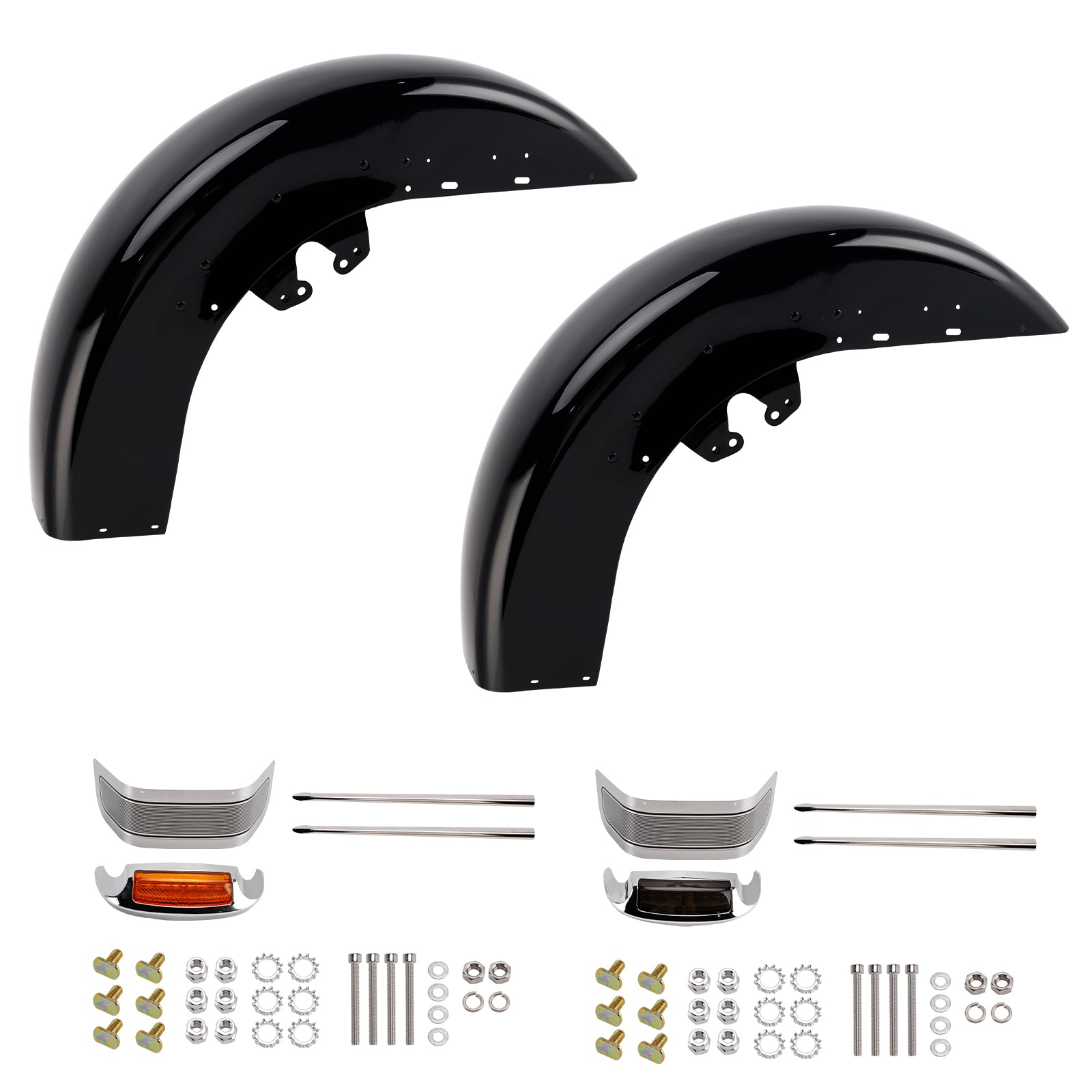 2014-2024 Harley Touring Electra Glide Ultra Limited Steel Front Fender Mudguard