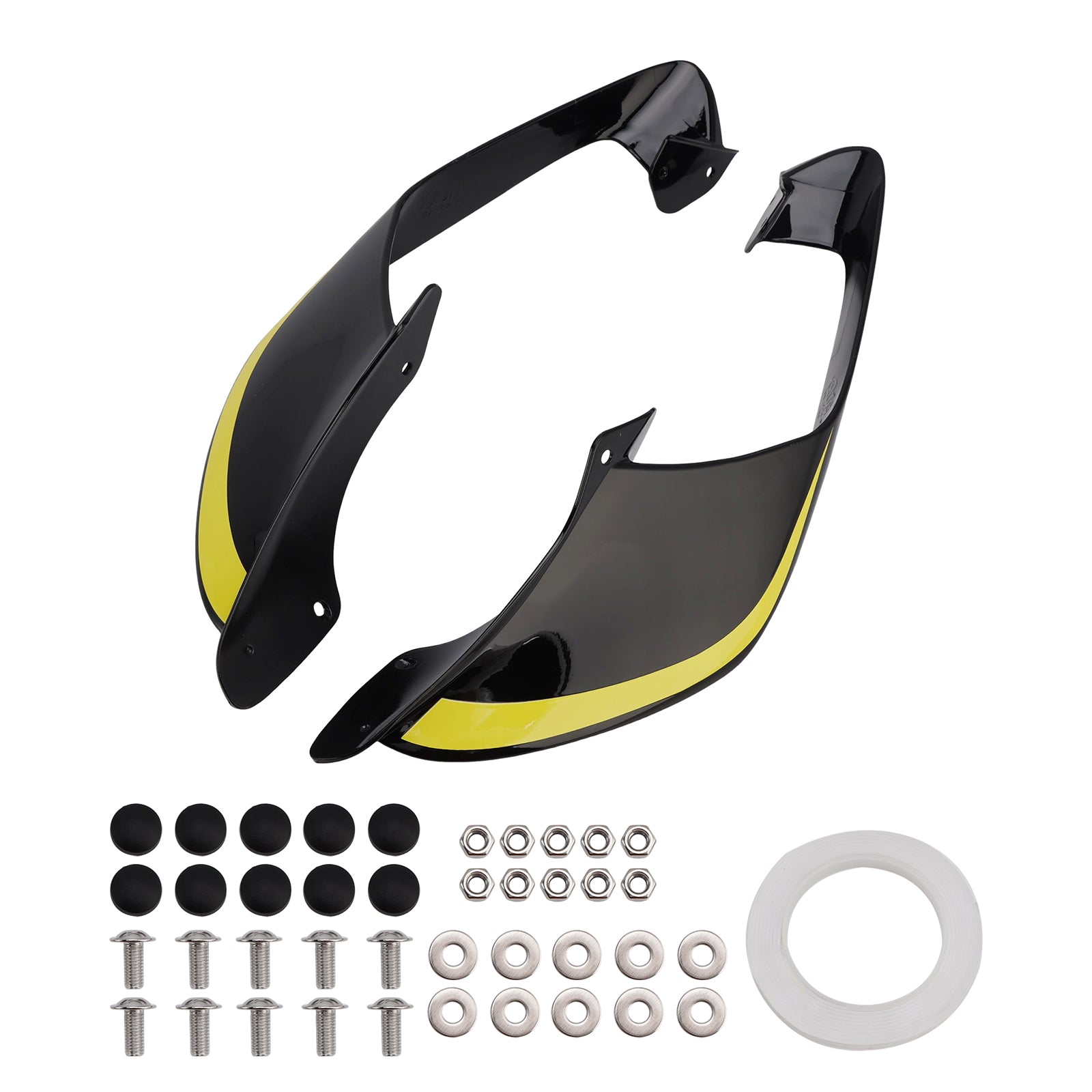 2021-2024 Yamaha YZF R1 R1M Voorzijde Winglets Vleugels Spoiler Kuip