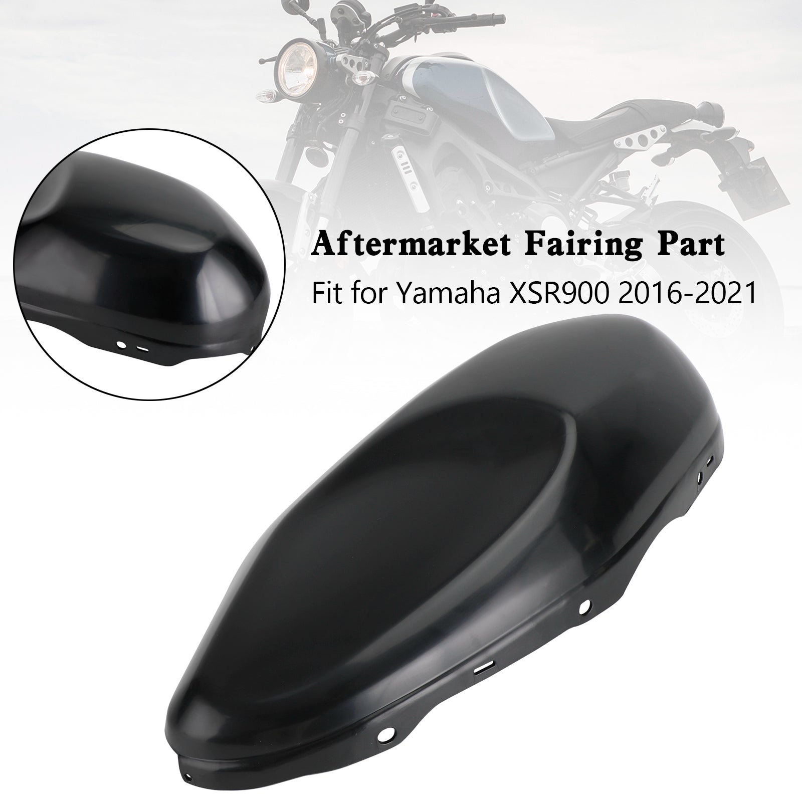 Unpainted Left Gas Side Tank Cover Fairing For Yamaha XSR900 2016-2021