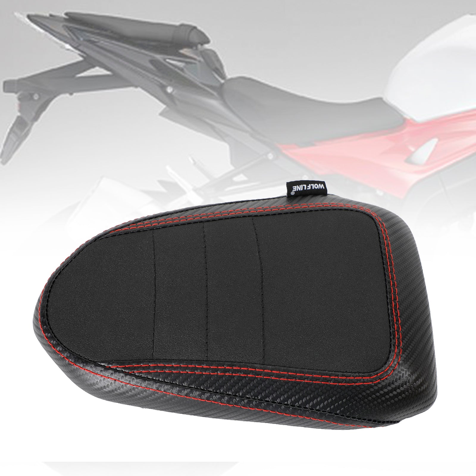 Coussin de passager de siège arrière plat en Pu, adapté à la Bmw S1000Rr 2019 – 2022 2020 2021