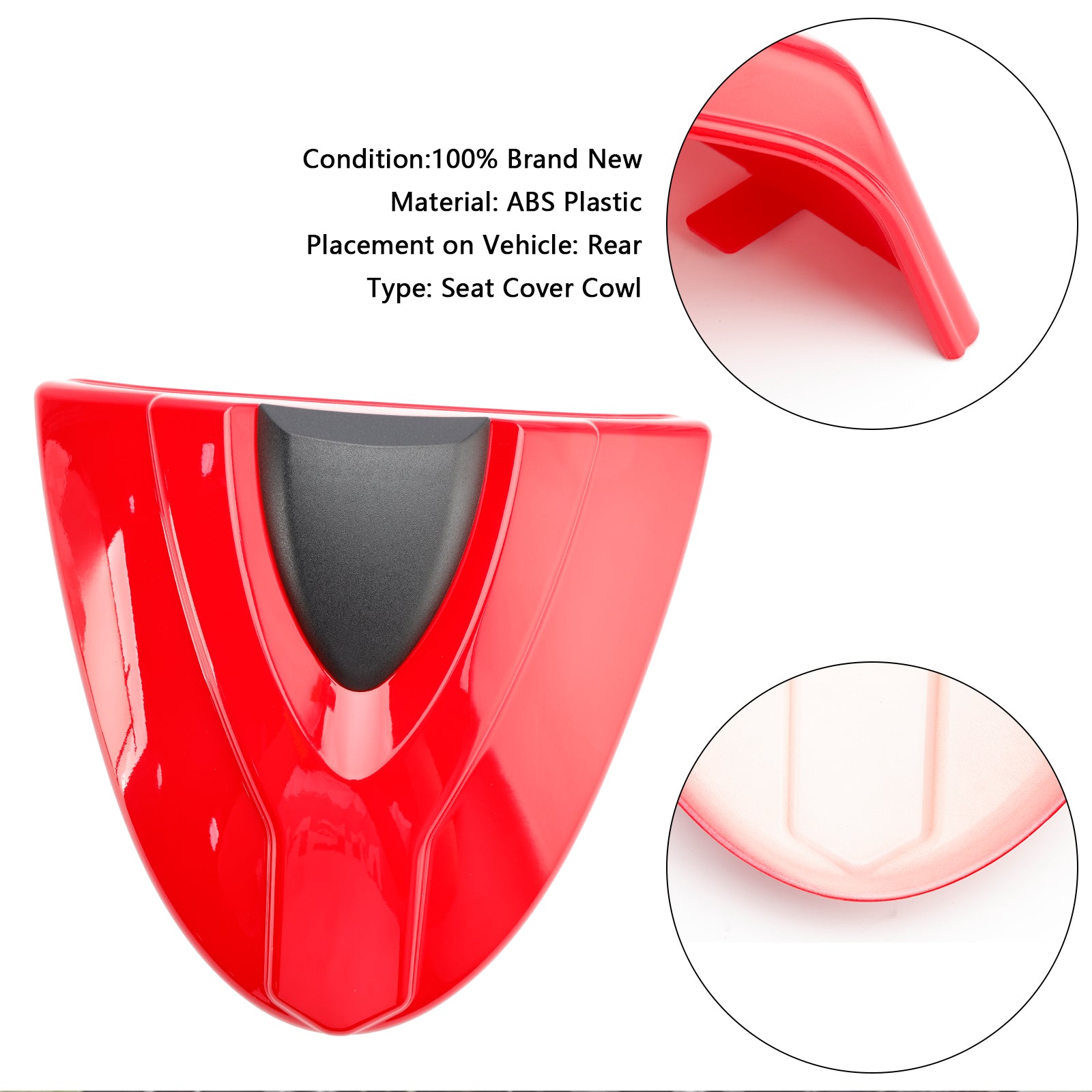 21-24 Trident 660 Tail Rear Seat Cover Fairing Cowl