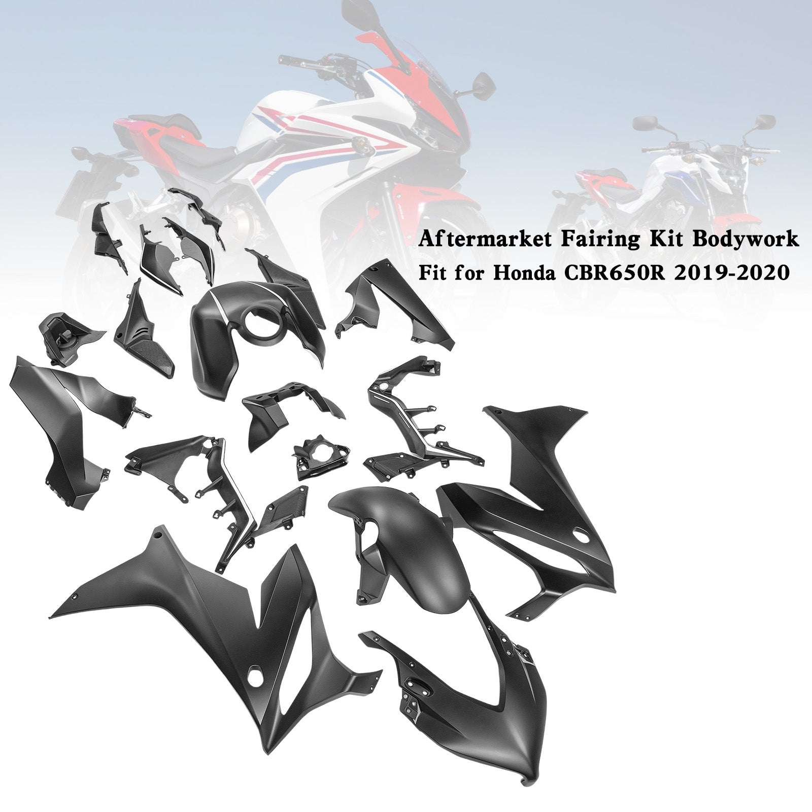 Amotopart 2019-2020 Honda CBR650R Fairing Kit Collection