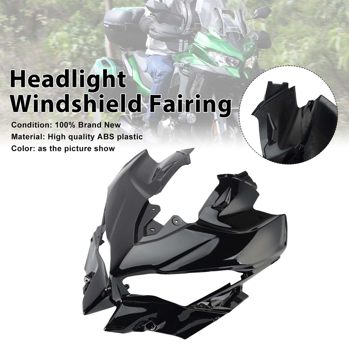 2019-2024 Kawasaki Versys 1000 Headlight Windshield Cover Fairing