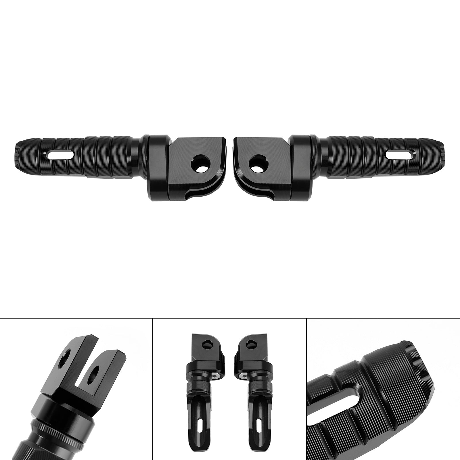 KAWASAKI ZX-4R ZX-4RR 24-25 NINJA 400 18-24 Front Footrests Foot Pegs