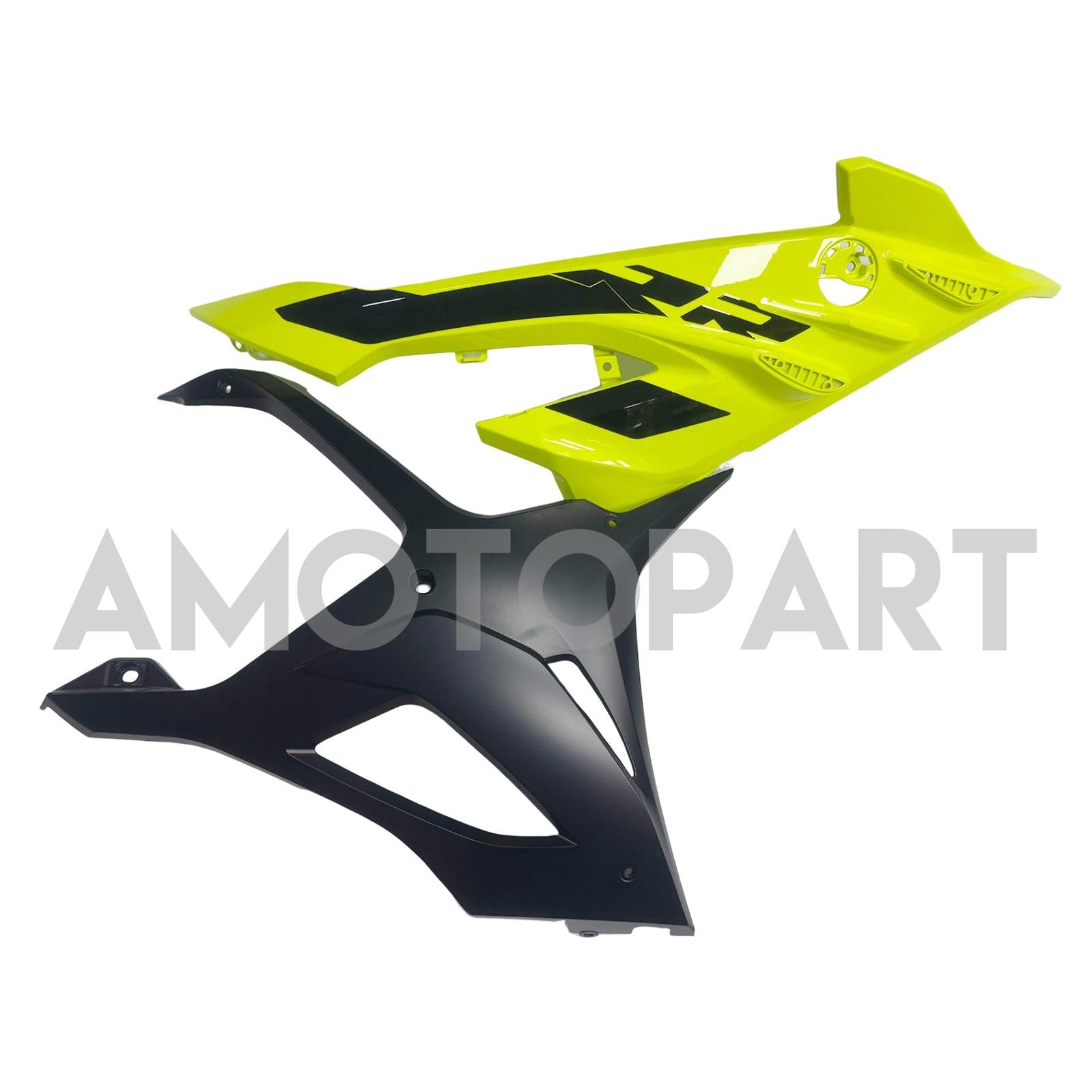 Amotopart 2023-2024 BMW S1000RR Yellow Black Fairing Kit