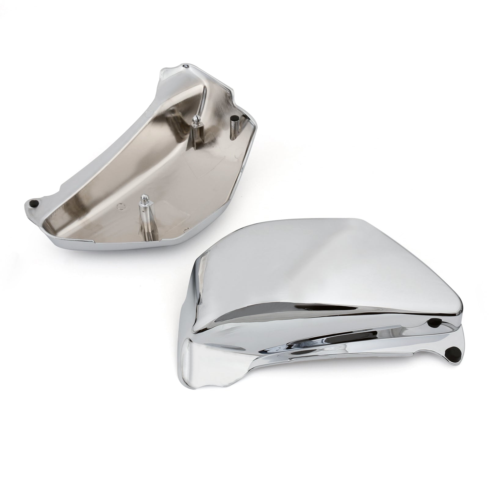 1994-2004 Honda Magna VF 750 VF750C Battery Side Fairing Cover Chrome