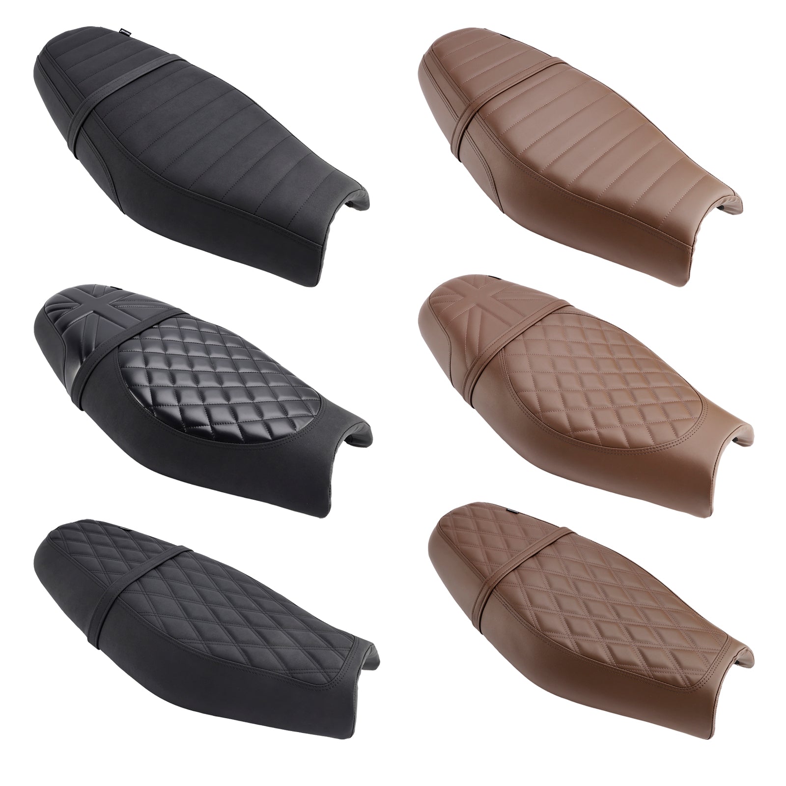 Street Twin Speed Twin 900 Replace Front Rear Driver Passenger Seat Blackc BrownC