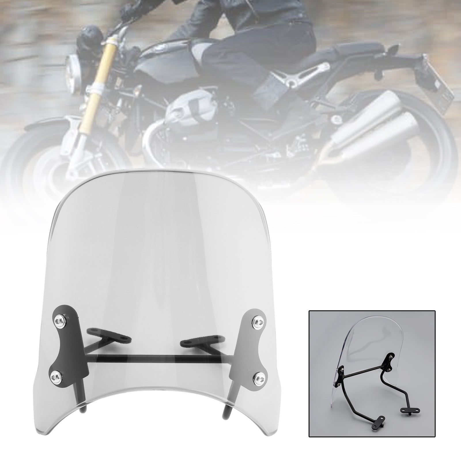 2017-2024 BMW R nineT Scrambler 2014-2024 Pure Windshield WindScreen