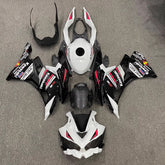 Amotopart 2019-2024 Ninja ZX-25R ZX-4R ZX-4RR Kawasaki Kit carena bianco e nero