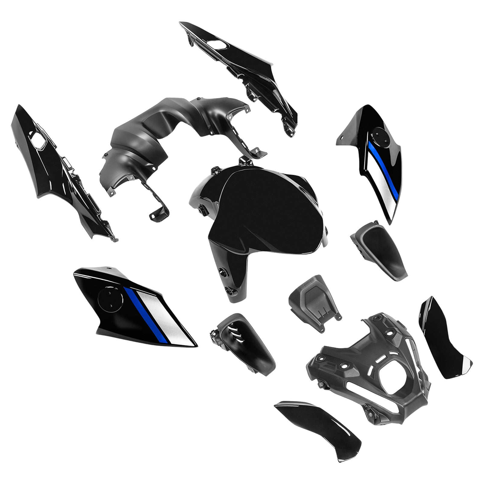 Amotopart 2021-2023 Yamaha MT 09 Fairing Kit