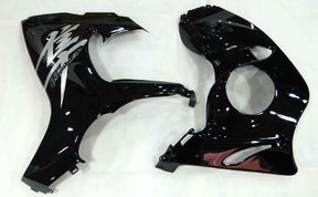 Amotopart 2008–2020 Suzuki Hayabusa GSX1300R glänzend schwarzes Verkleidungsset