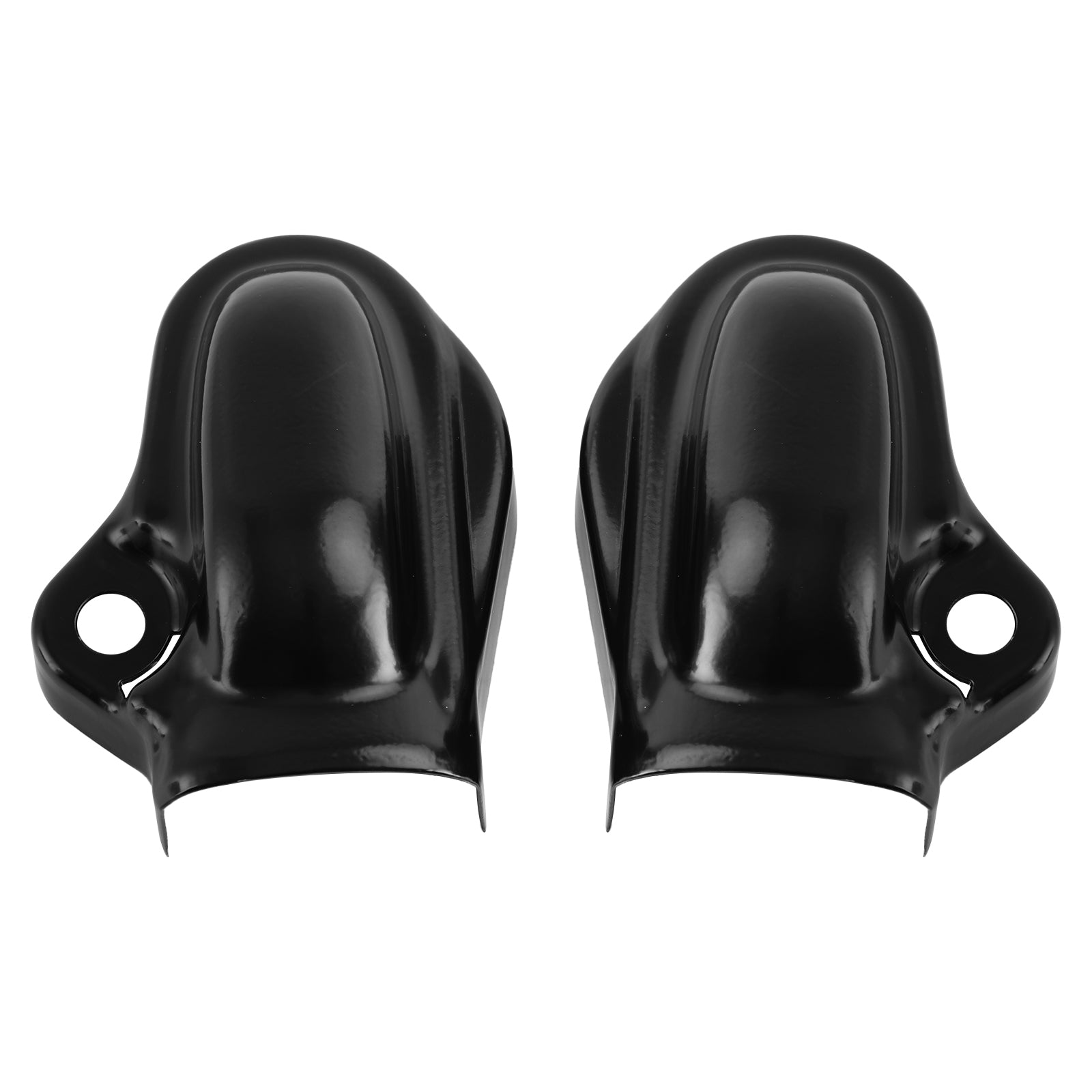 02-17 V-Rod VRSC Night Rod  Rear Bar Shield Axle Nut Covers Swingarm Black