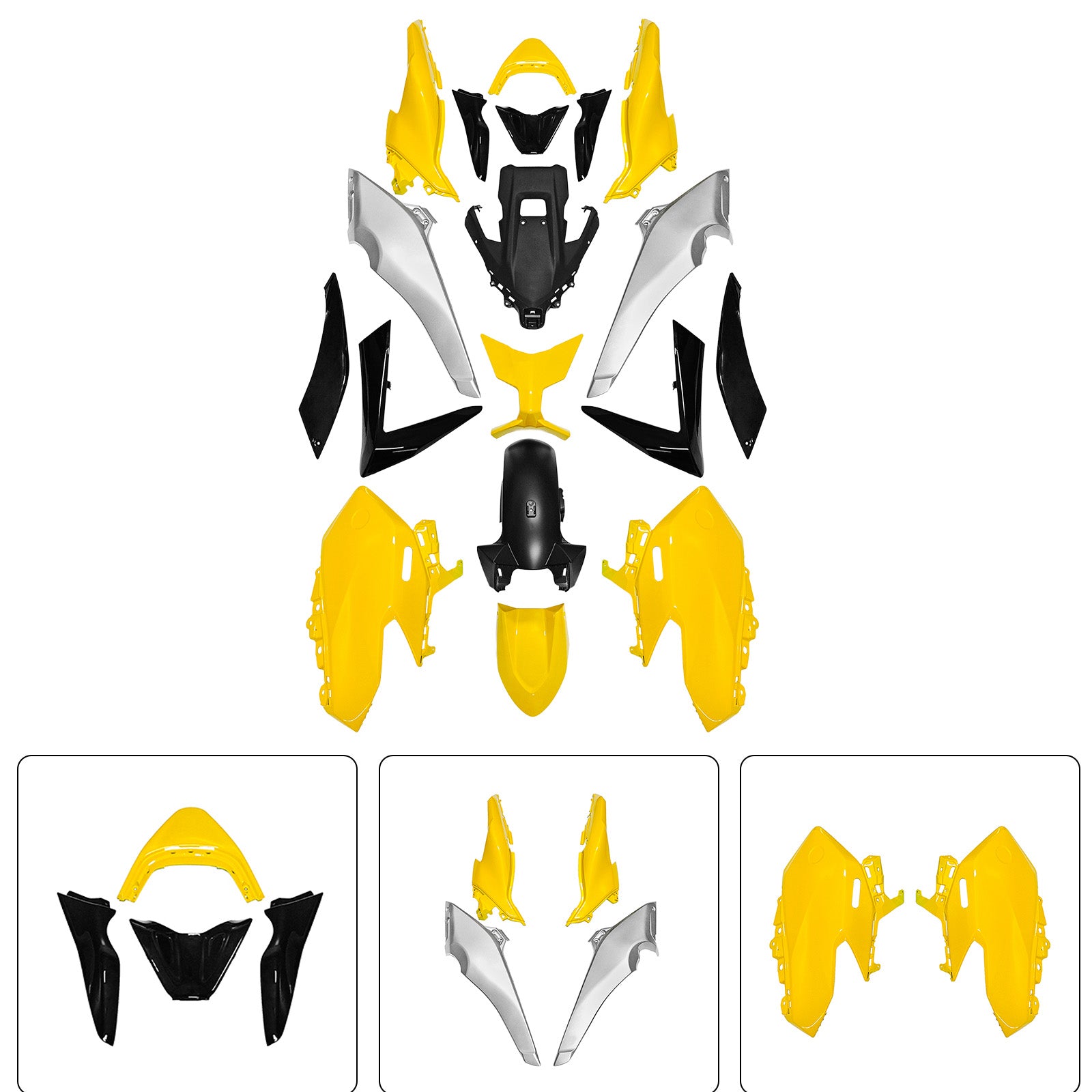 Amotopart 2025-2026 Yamaha TMAX560 Fairing Kit Collection
