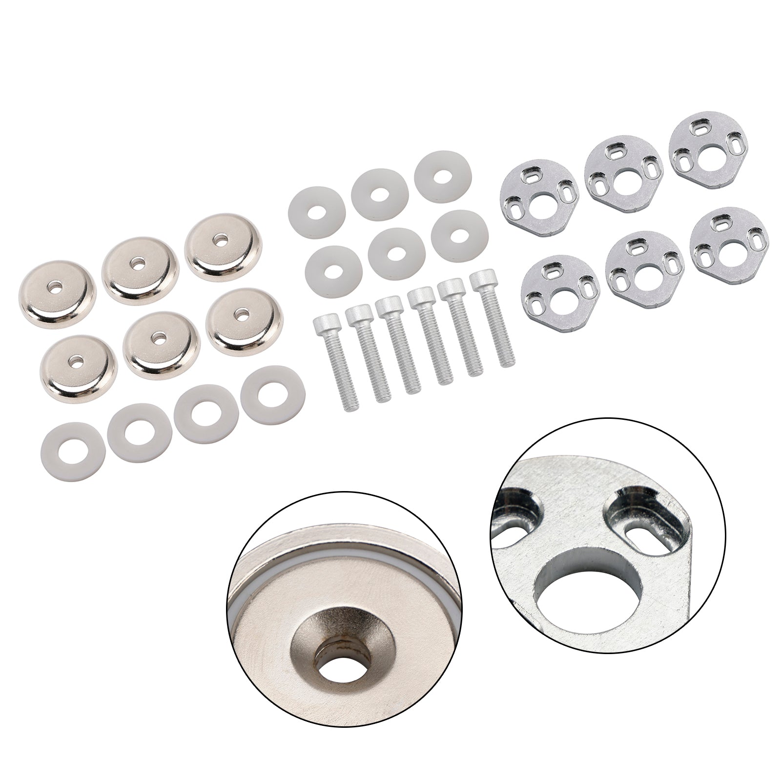 11-17 Can-Am Spyder Rt Rt-L Rt-S Magnetic Side View Mirror Mounts Set