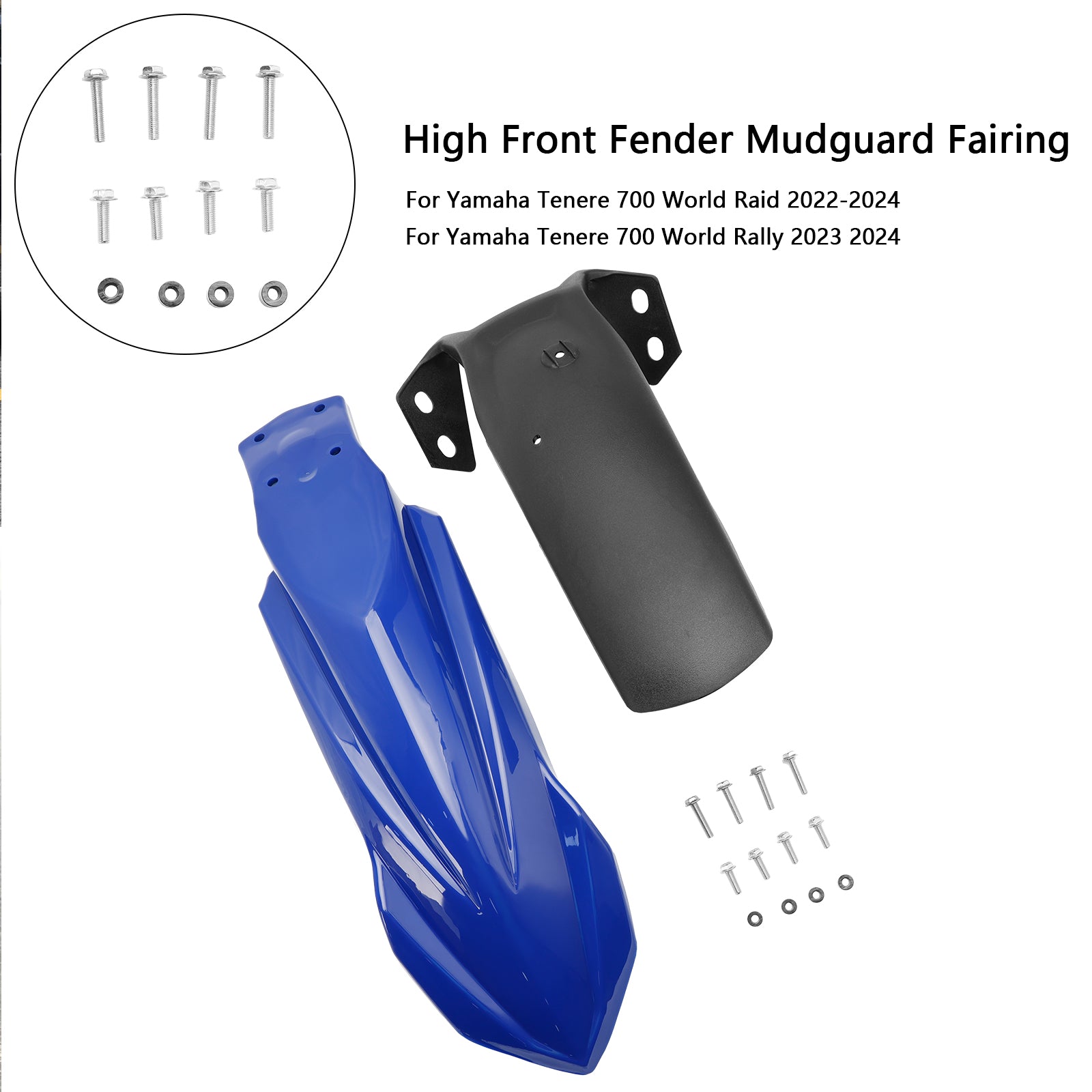 2019-2024 Yamaha Tenere 700 High Front Fender Mudguard Fairing