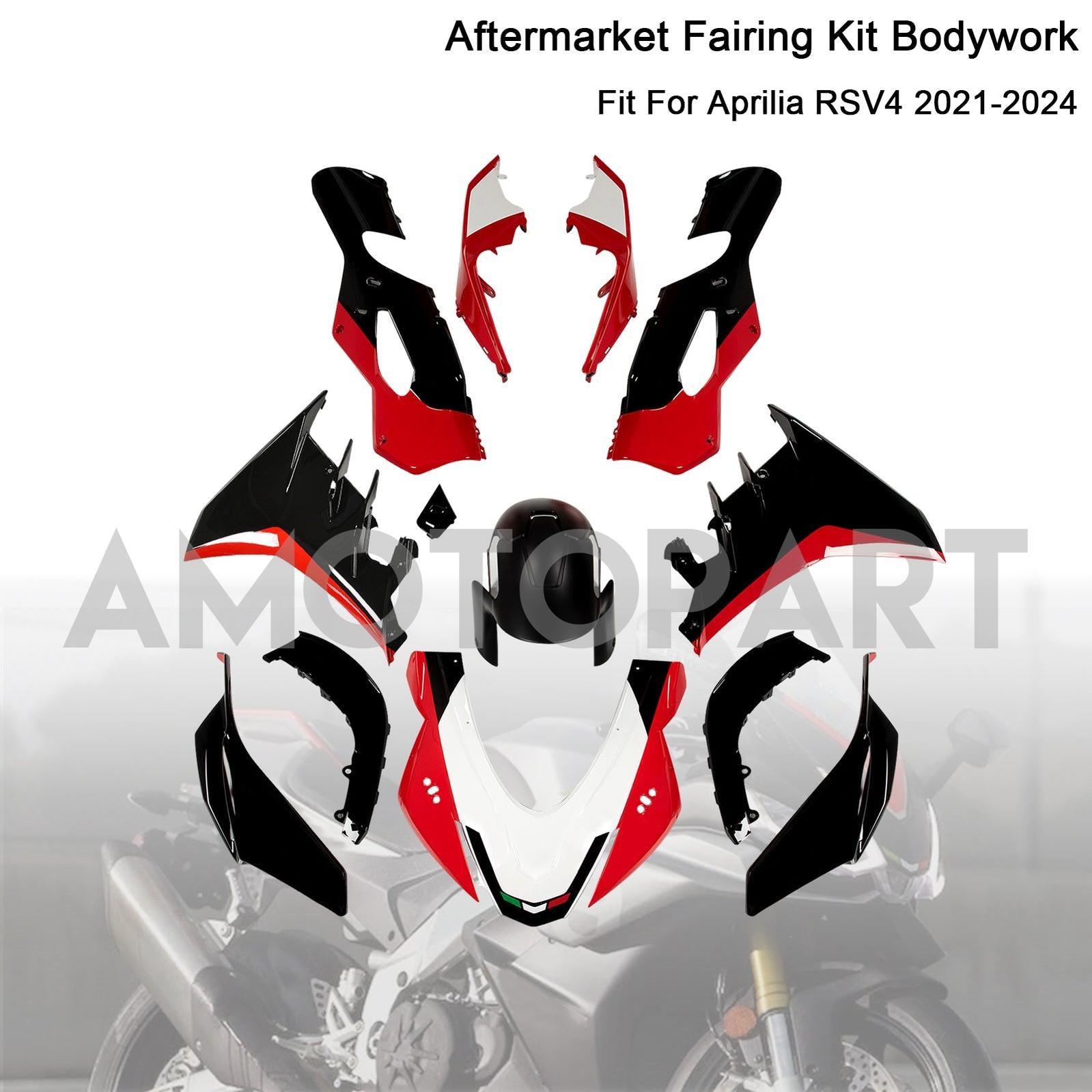 Amotopart 2021-2024 Aprilia RSV4 Fairing Kit