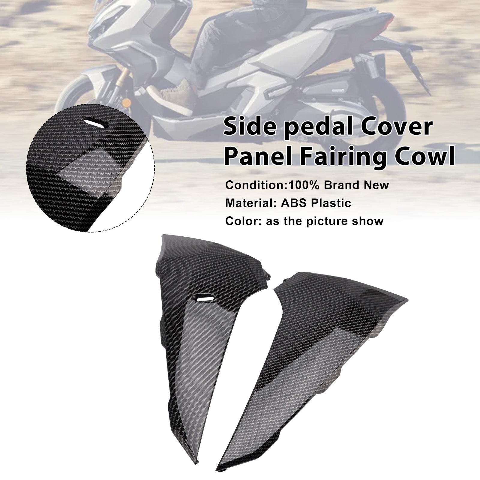 Honda ADV 350 2022-2025 Side pedal Cover Panel Fairing Cowl
