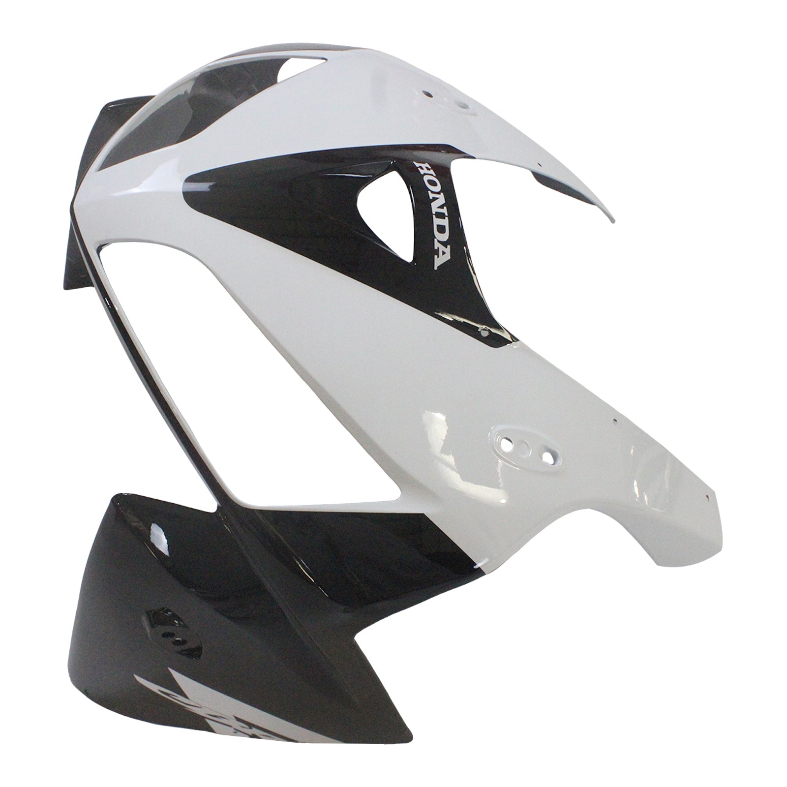 Amotopart 2005-2006 Honda CBR600RR White Black Fairing Kit