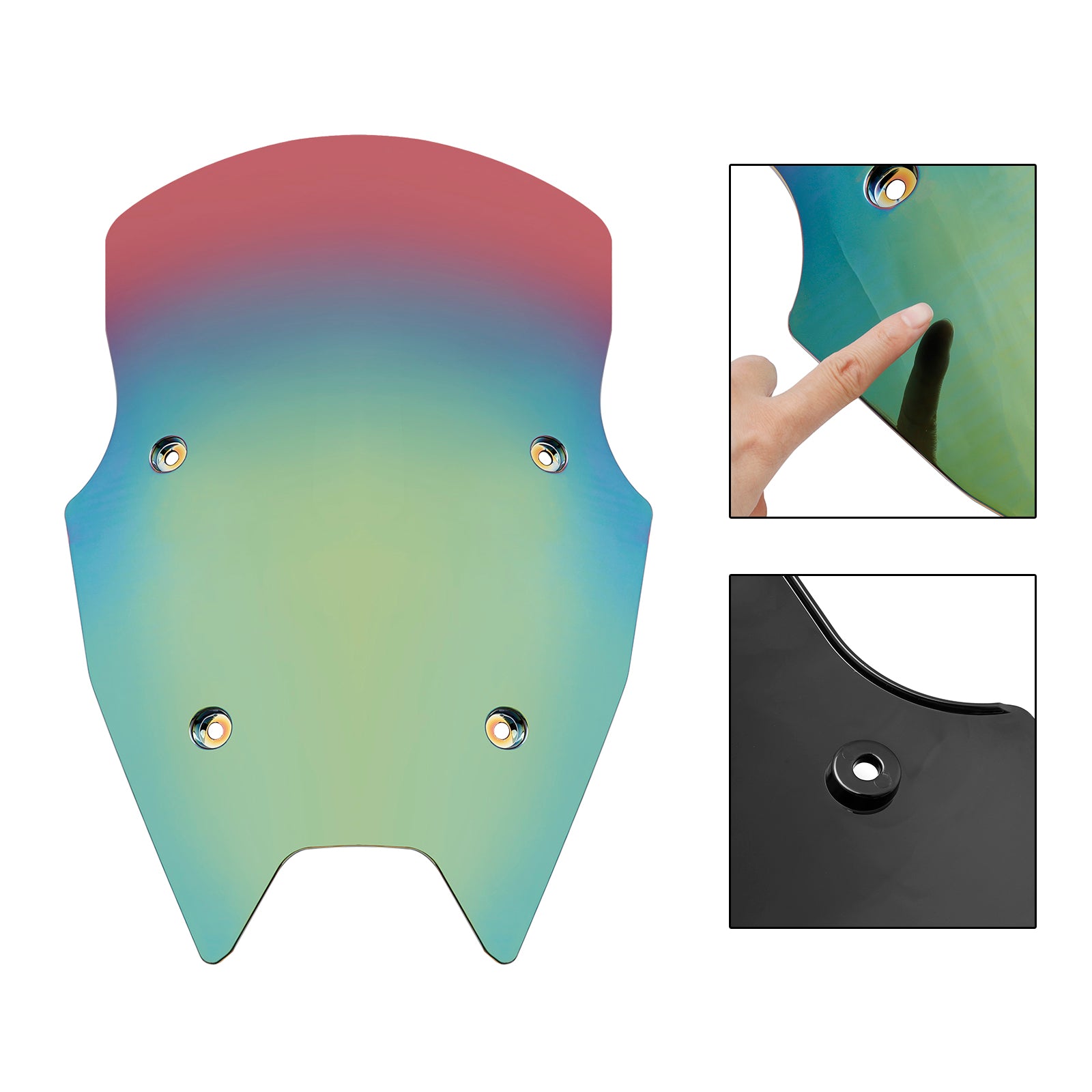 BMW R1200R 2015-2018 R1250RS 2019-2024 vindrutan vindruta