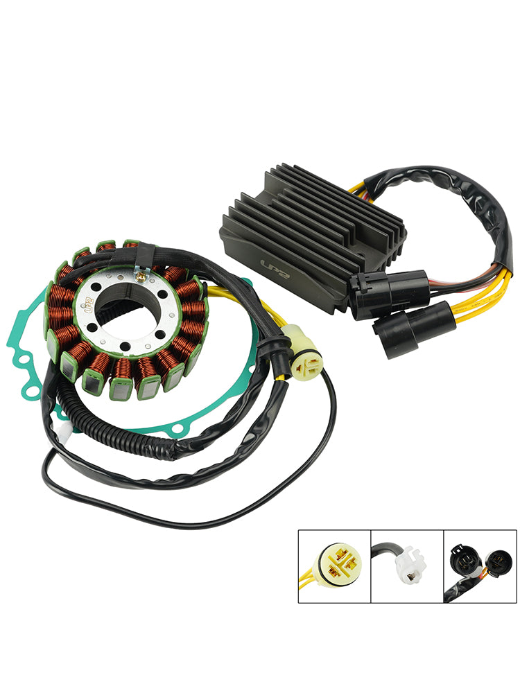 2002-2003 Kawasaki ZX1200 NINJA ZX12R Magneto Stator Regulator med packning