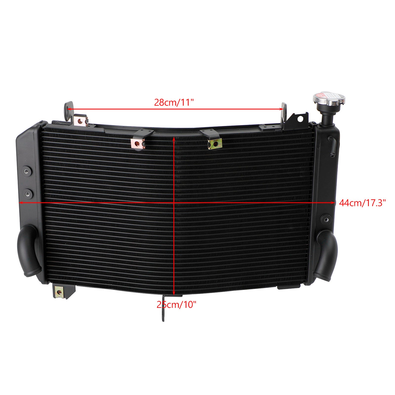 Refrigeración del refrigerador del radiador del motor de aluminio para Yamaha YZF R1 R1M R1S 2015-2023