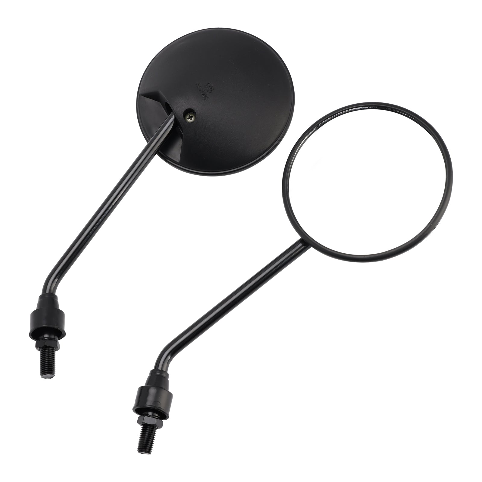 1994-2010 Honda XL600V XL650V XL700V Transalp Black 10mm Rearview Mirror Set