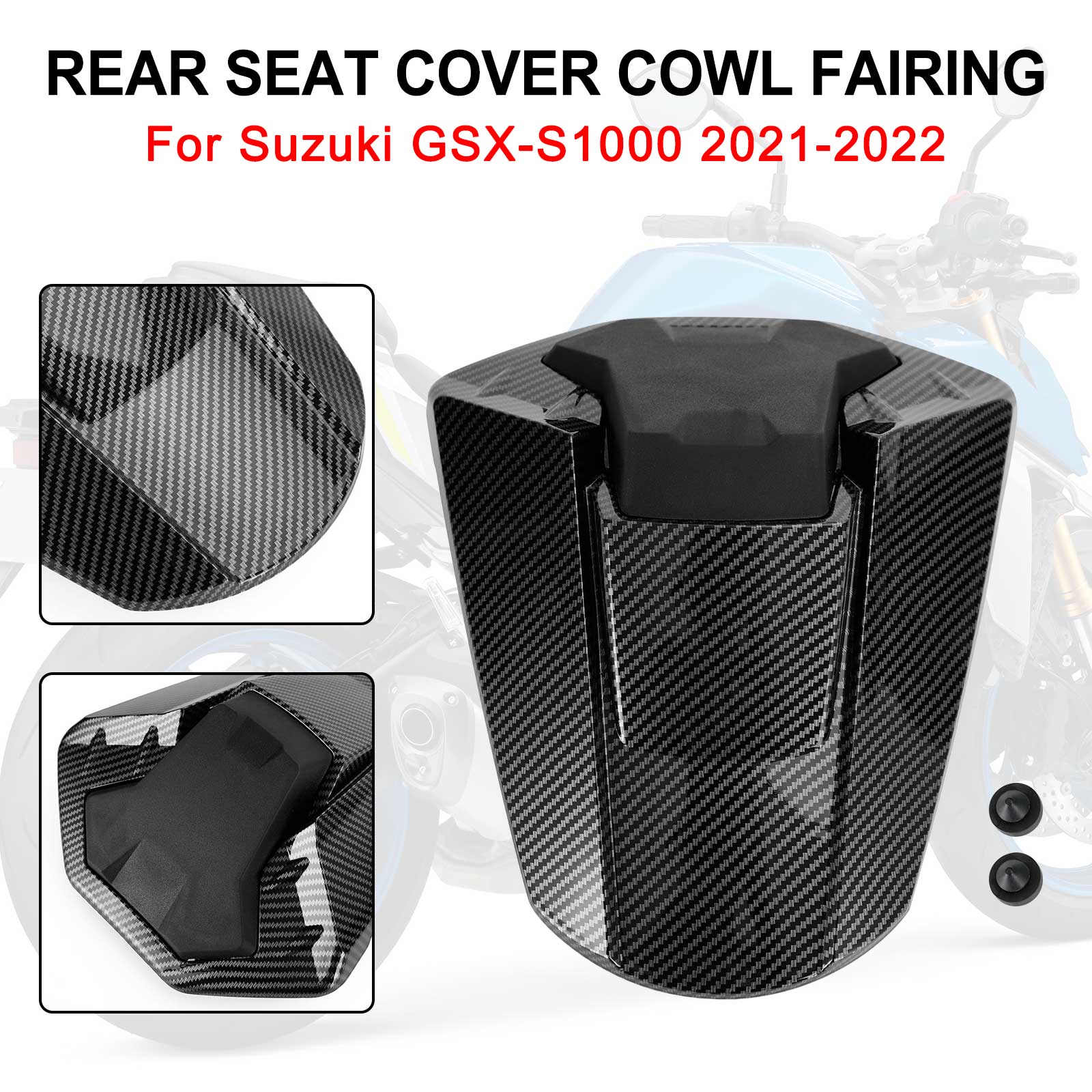 21-24 Suzuki GSX-S1000 Rear Seat Cover Cowl Fairing