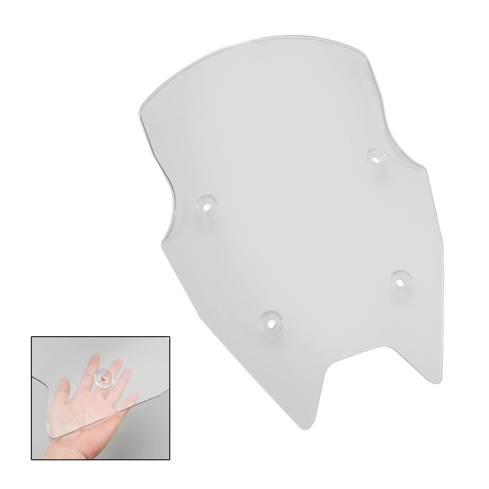 BMW R1200R 2015-2018 R1250RS 2019-2024 vindrutan vindruta