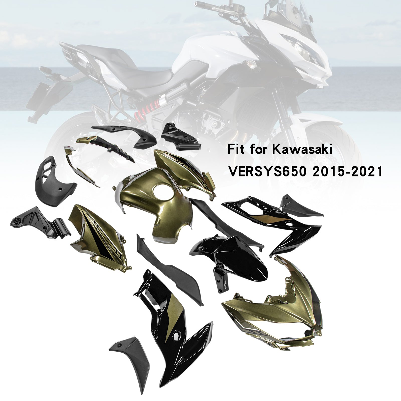 Amotopart Kawasaki VERSYS650 2015-2021 Fairing Kit