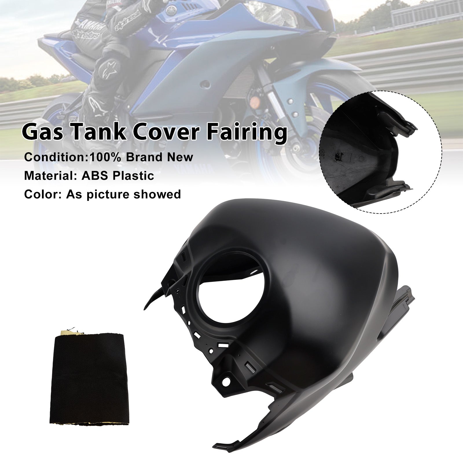 2025-2026 Yamaha YZF-R3 R25 Gas Tank Cover Fairing Protector