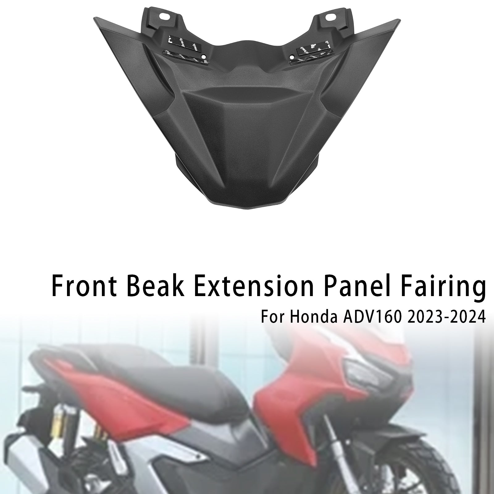 23-24 Honda ADV 160 Front Beak Extension Nose Panel Fairing