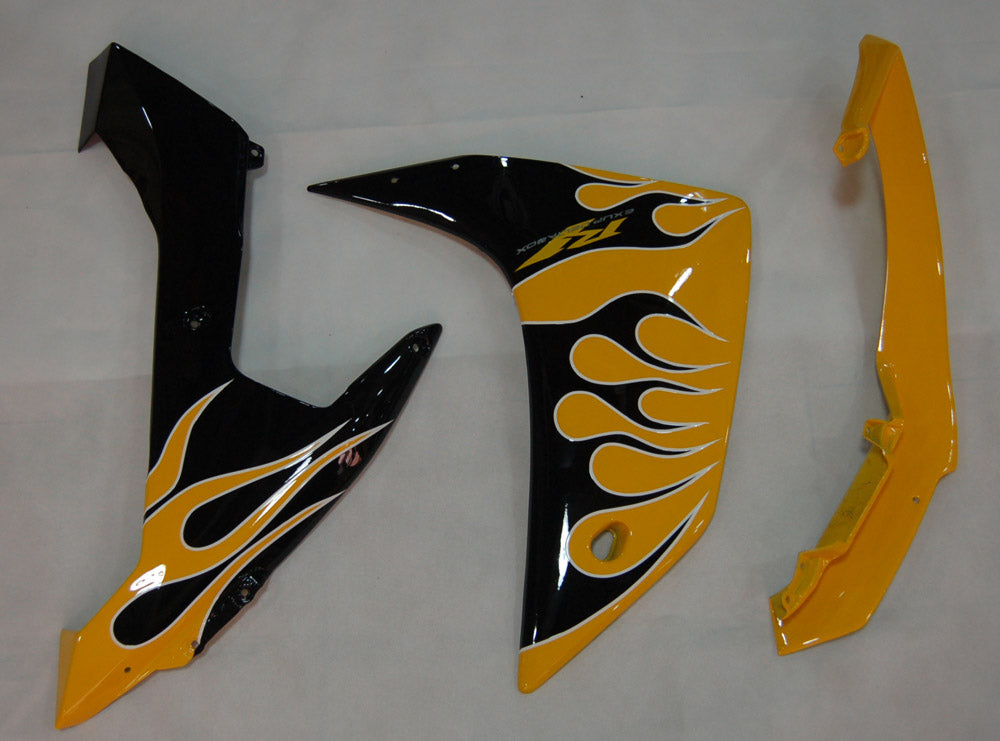 Amotopart 2007-2008 Yamaha YZF 1000 R1 Black&Yellow Fairing Kit