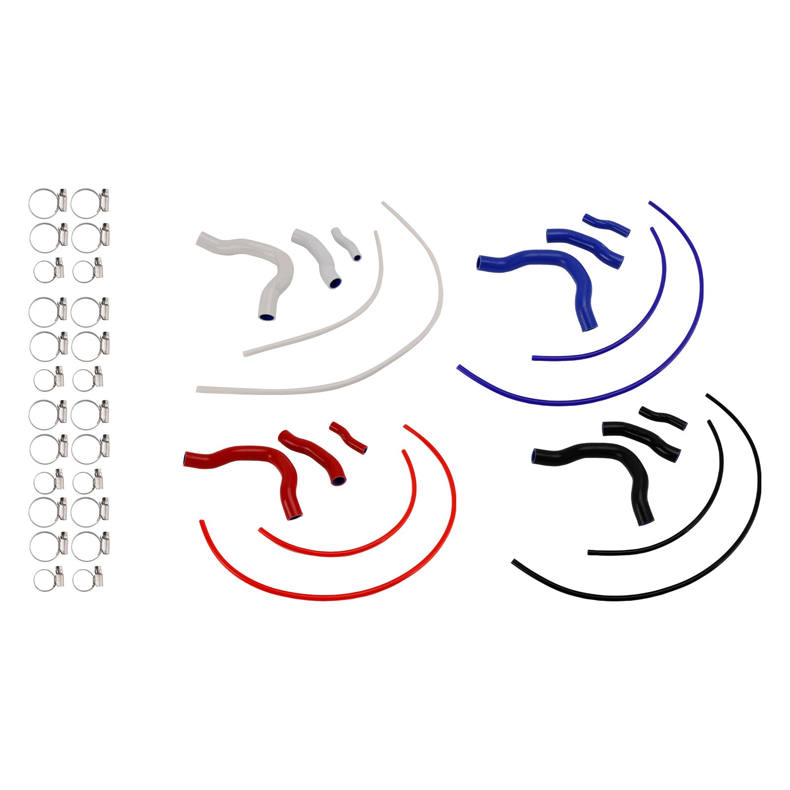 23-25 Honda CB750 Hornet XL750 Transalp Silicone Radiator coolant Hose