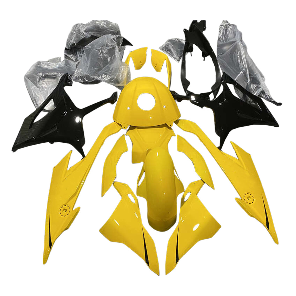 Amotopart 2023-2024 BMW S1000RR Yellow Fairing Kit