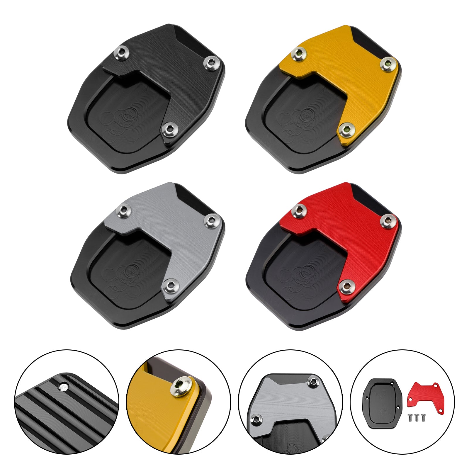 Honda X-ADV 750 NSS750 21-25 Foza 750 21-23 Kickstand Enlarge Plate Pad