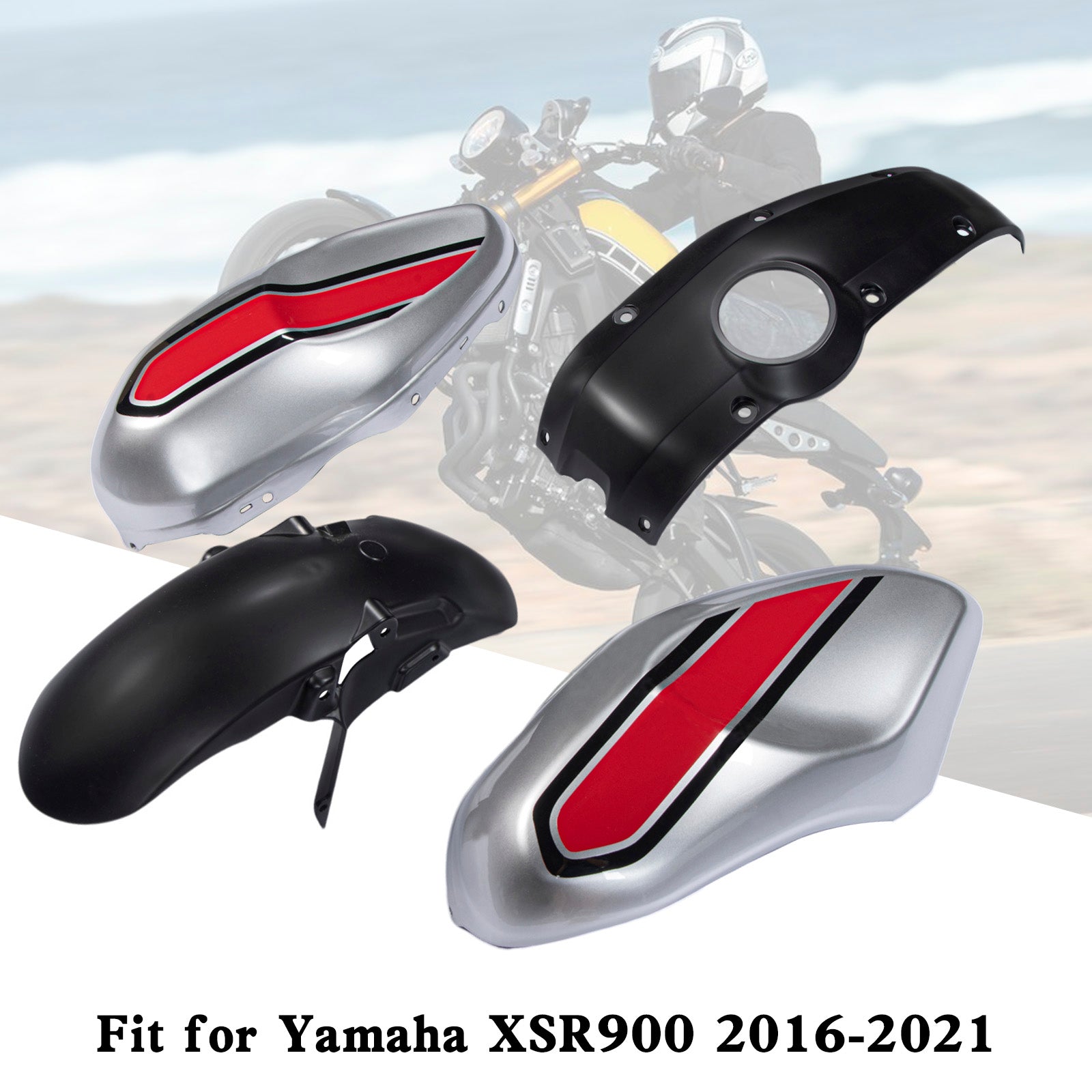 Amotopart 2016-2021 Yamaha XSR900 Fairing Kit