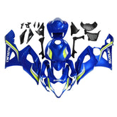 Amotopart 2005–2006 K5 GSXR1000 Suzuki Blue &amp; Green Accents Verkleidungsset