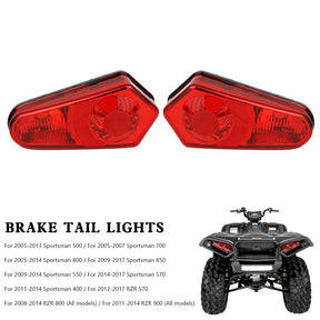 LED ATV 2411153 Brake Tail Lights For Polaris Sportsman 500-800 2005-2017